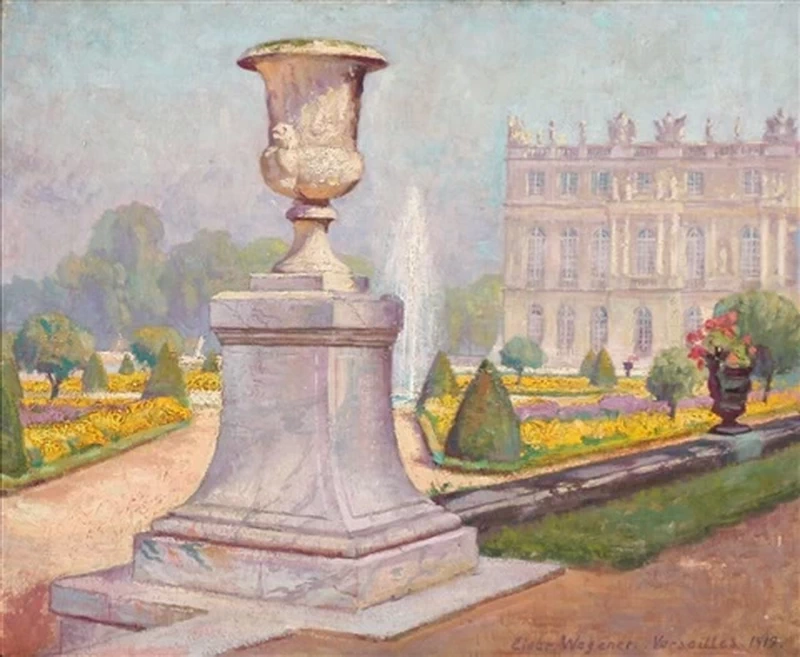 Lili Elbe - Veduta da Versailles, 1917